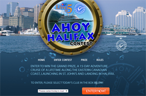 Ahoy Halifax Contest